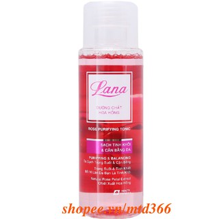 Nước Hoa Hồng 150ml Lana Giúp Cân Bằng Độ Ẩm, Làm Trắng Và Săn Chắc Da.