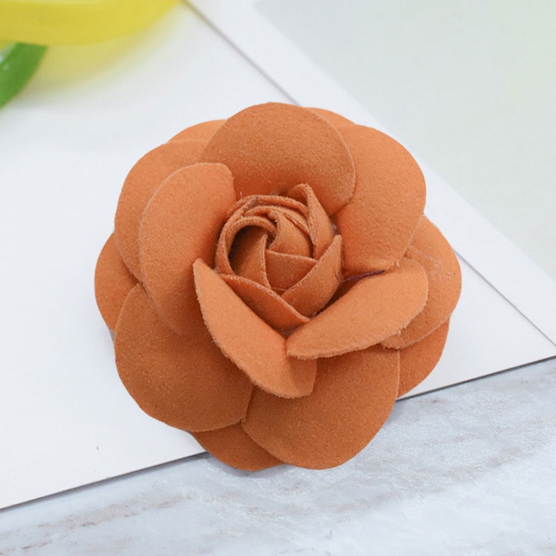 Ghim Cài Áo Hình Hoa Trà Lớn Sang Trọng Cho Nữ