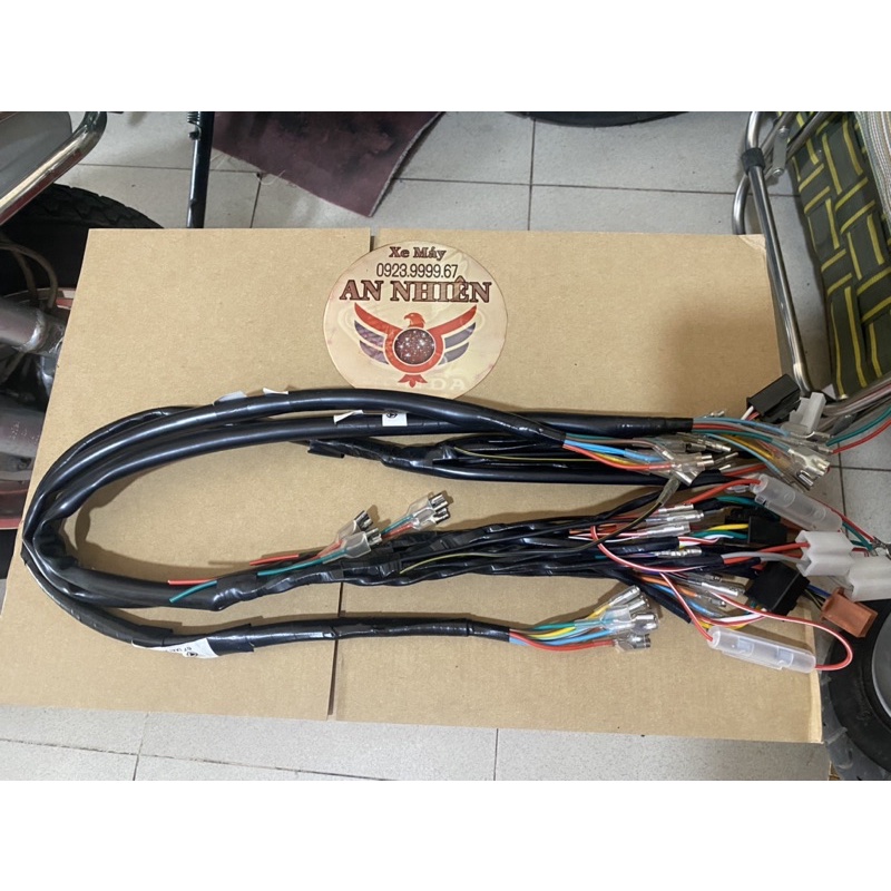 BỘ DÂY ĐIỆN SƯỜN XE 67 68 CD MA VÍT VÀ IC