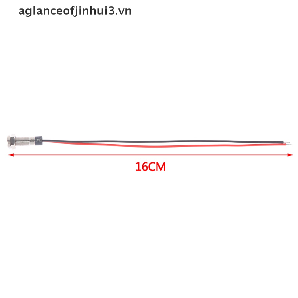 Đèn led Cảnh Báo Chống Thấm Nước P67 6mm 3v 5v 6v 12v 24v 220v.