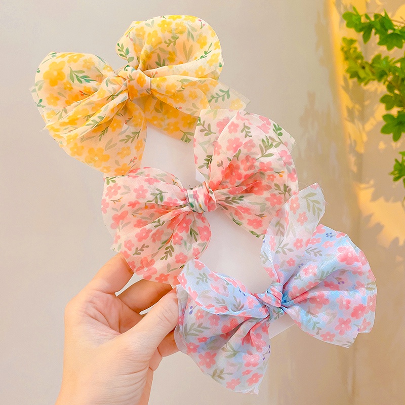 Kẹp Tóc Nơ Dễ Thương Cho Bé Gái