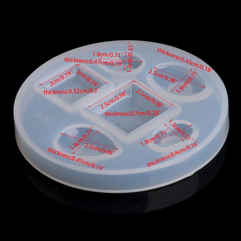 Khuôn silicon làm mặt dây chuyền phụ kiện trang sức thủ công