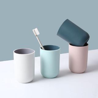 Cốc đánh răng hai lớp bằng nhựa phong cách Bắc Âu cho bé
