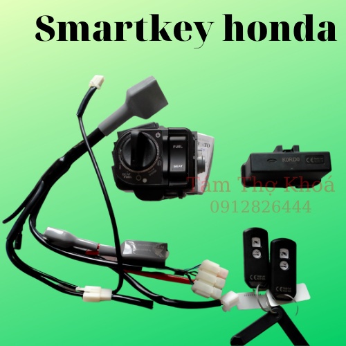 Bộ Khoá Smartkey Honda Chính Hãng Kèm Dây Giắc