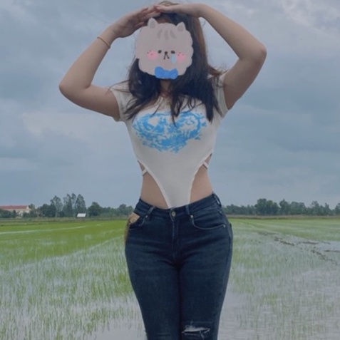 Áo thun nữ - áo body suit sexy nữ chất thun gân đẹp hot trend - BD01