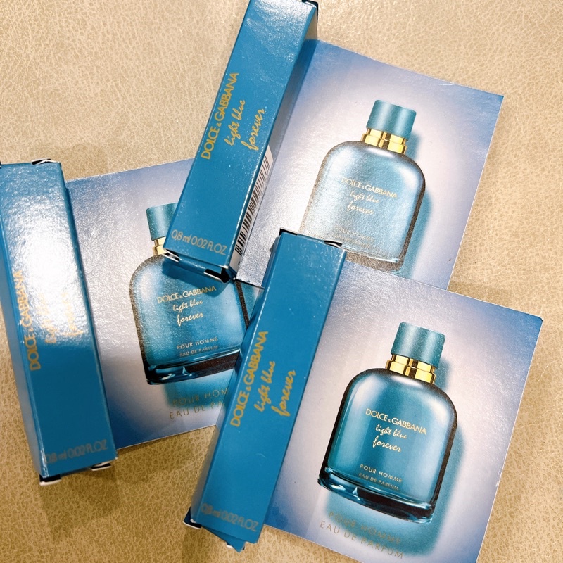 Vial Nước Hoa Nam Dol.ce & Gabbana Light Blue Forever Pour Homme