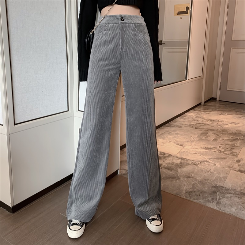 Quần Ống Rộng Cạp Cao Chất Tăm Cao Cấp Ống Thụng Kiểu Dáng Hip Hop Ulzzang Unisex Sugal QUAN NU 024