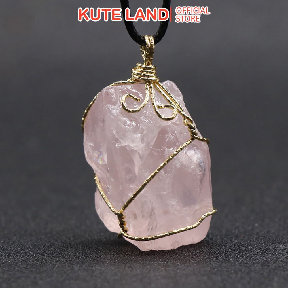 Dây Chuyền Phong Thủy Đá Thô Reiki Thanh Tẩy Năng Lượng DA33