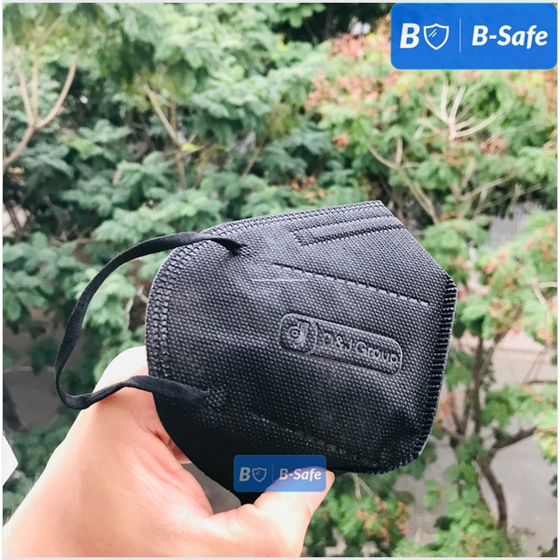 Khẩu trang N95 VN95 D&J đen/trắng  - HÀNG CAO CẤP FAMAPRO - BẢO VỆ HÔ HẤP - DJ - D&J CARE - Bsafe