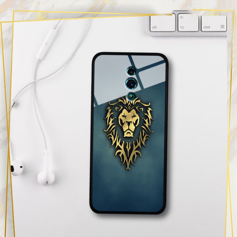 Ốp lưng kính cường lực OPPO Reno - in hình 3D