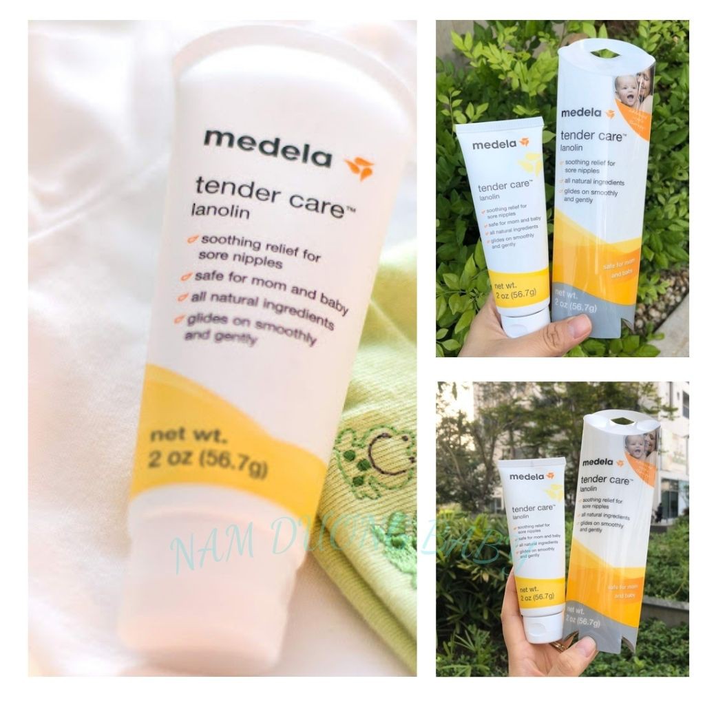 Kem nứt đầu ti Tender care lanolin mỡ cừu nguyên chất, lọ 56.7g