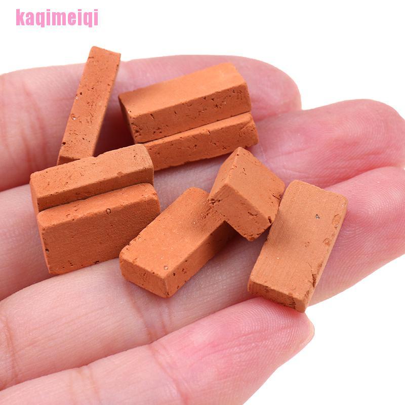 Set 50 Mô Hình Gạch Mini 1 / 16 Dùng Để Trang Trí Tiểu Cảnh