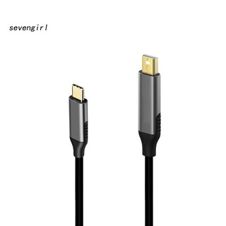 Cáp Chuyển Đổi Usb Type C Sang Mini Displayport Dp 4k 6ft Cho Macbook