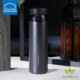 Bình giữ nhiệt lock&lock wannabe one touch lhc3240blk 450ml inox316 - đen