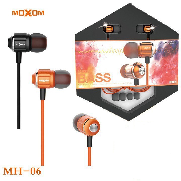 Tai Nghe Chính Hãng Moxom Dòng MH-06 Mới 2019