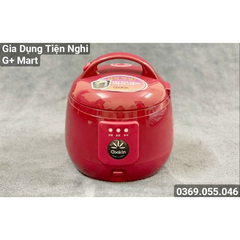 Nồi Cơm Điện Nhập Khẩu Hàn Quốc Chính Hãng COOKIN RMNA10 Lòng gang Chống Dính 1,0L - giadungtiennghigmart