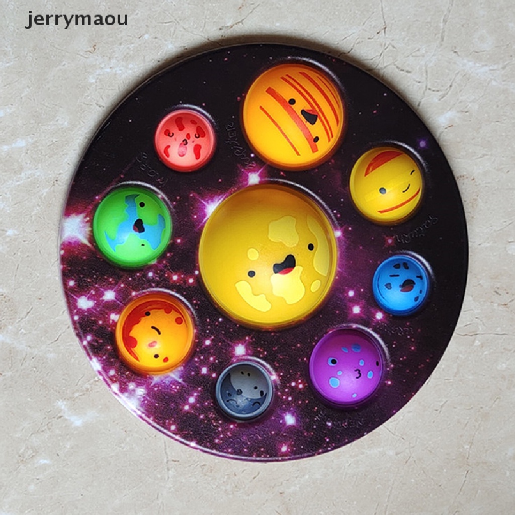 [JER] Tám Hành Tinh Đồ Chơi Fidget Spinner Đơn Giản Giảm Căng Thẳng