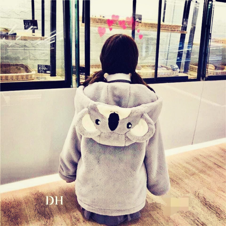 ÁO KHOÁC LÔNG , ÁO LÔNG MŨ GẤU HÀNG 2 LỚP LÔNG MỊ | BigBuy360 - bigbuy360.vn