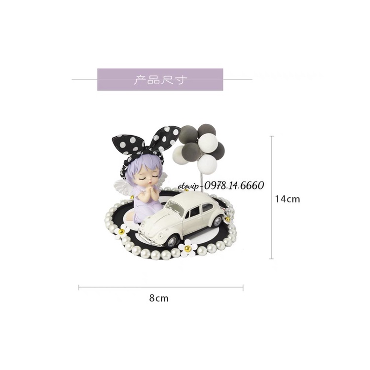 Thiên thần trang trí taplo xe baby Siêu Đáng Yêu. Set thiên thần trang trí xế yêu của bạn.