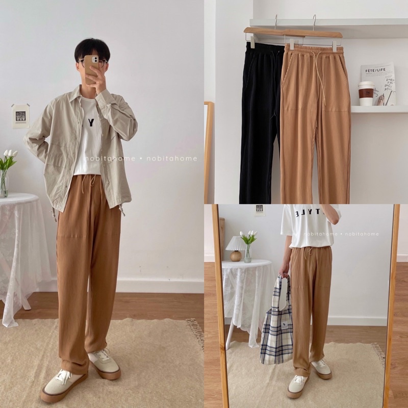 NOBITA HOME - QUẦN DÀI LƯNG CHUN FORM RỘNG WOLVERHAMPTON