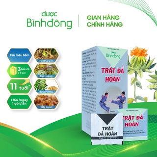 TRẬT ĐẢ HOÀN – Thực phẩm bảo vệ sức khỏe hỗ trợ hoạt huyết tán ứ tiêu sưng, giúp tan máu bầm