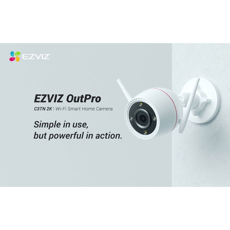 Camera WiFi ngoài trời 3MP EZVIZ C3TN OutProHàng chính hãng BH 2 Năm