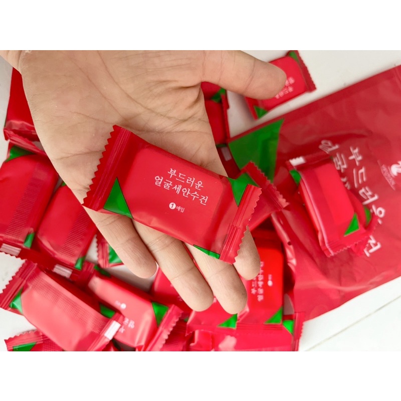 100 Viên Khăn Nén Hàn Quốc Cao Cấp Chữ Nhật Dài 24cm -Rộng 30Cm