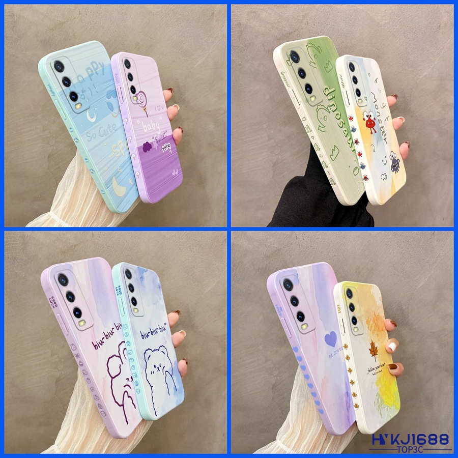 Ốp lưng Vivo Y20 ốp lưng Vivo Y20S ốp lưng Vivo Y12S Ốp Lưng điện thoại silicon mềm chống sốc cho Vivo Y20 Y20S Y12S V2029 V2026 V2027 V2043 V2048