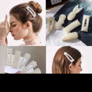 Set 10 kẹp tóc đính hạt cho bạn gái