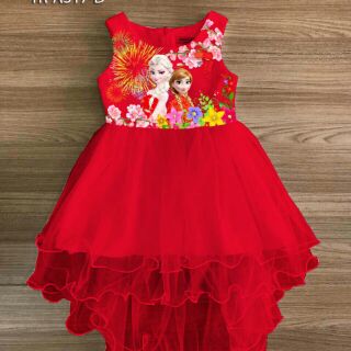 Đầm 3D công chúa Elsa
