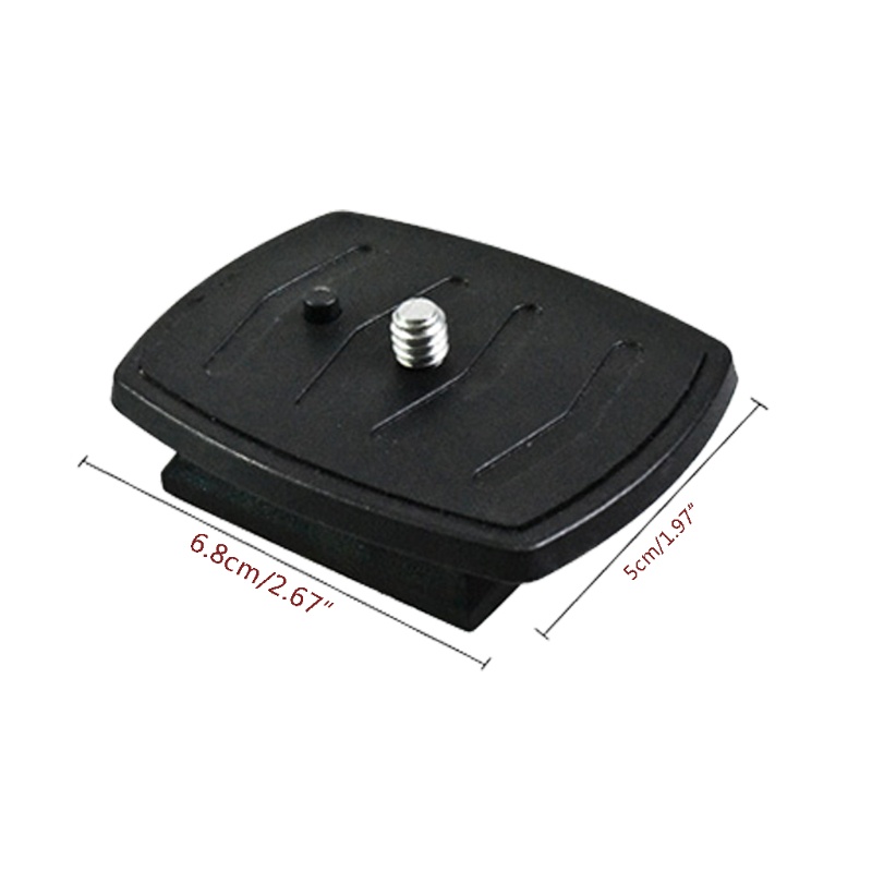 Đầu gắn cxoay 360 độ 3 chiều kèm ốc vít 1/4 inch cho chân máy 3 chân/1 chân
