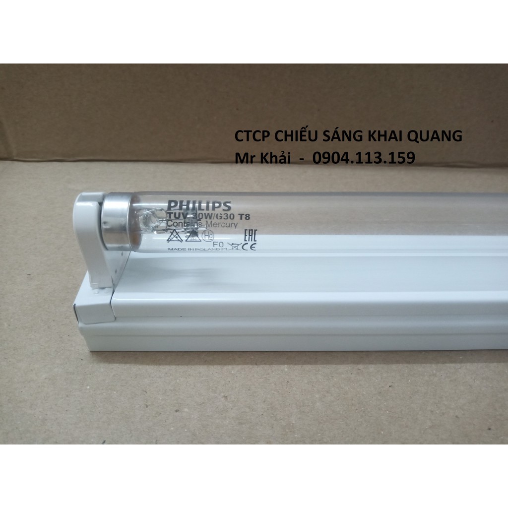 Bộ đèn UV diệt khuẩn 30W Philips dài 90cm