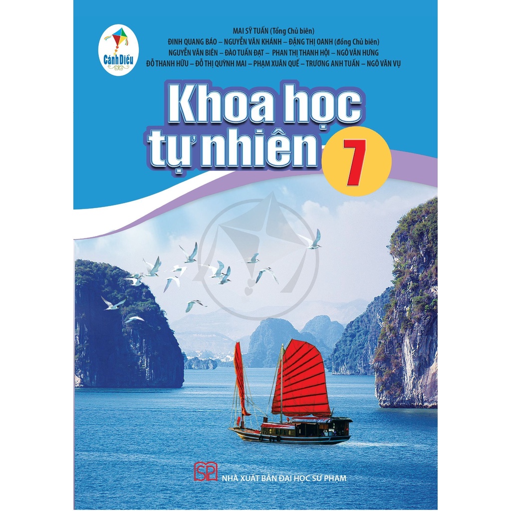 Sách - Khoa Học Tự Nhiên 7  và 2 Tập Giấy Kiểm Tra Kẻ Ngang xanh biển