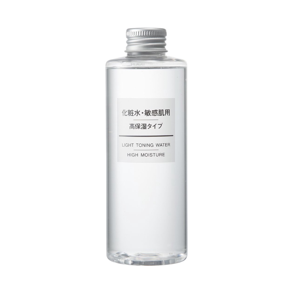 MUJI LIGHT TONING WATER HIGH MOISTURE NƯỚC HOA HỒNG DƯỠNG ẨM CAO (SE)