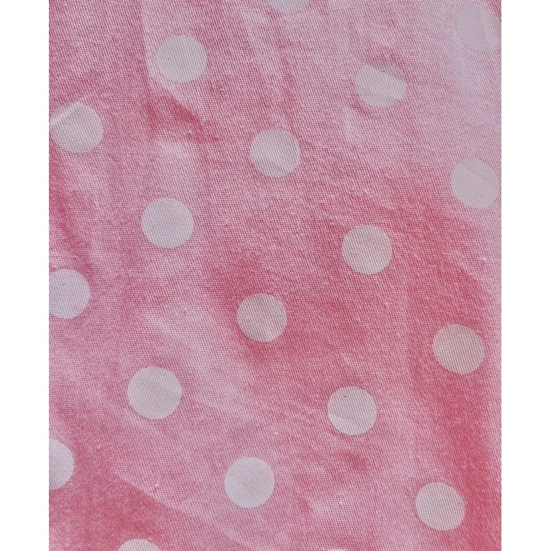 VNU216 - VÁY HỒNG CHẤM BI GIẤU QUẦN CỔ BÈO | BigBuy360 - bigbuy360.vn