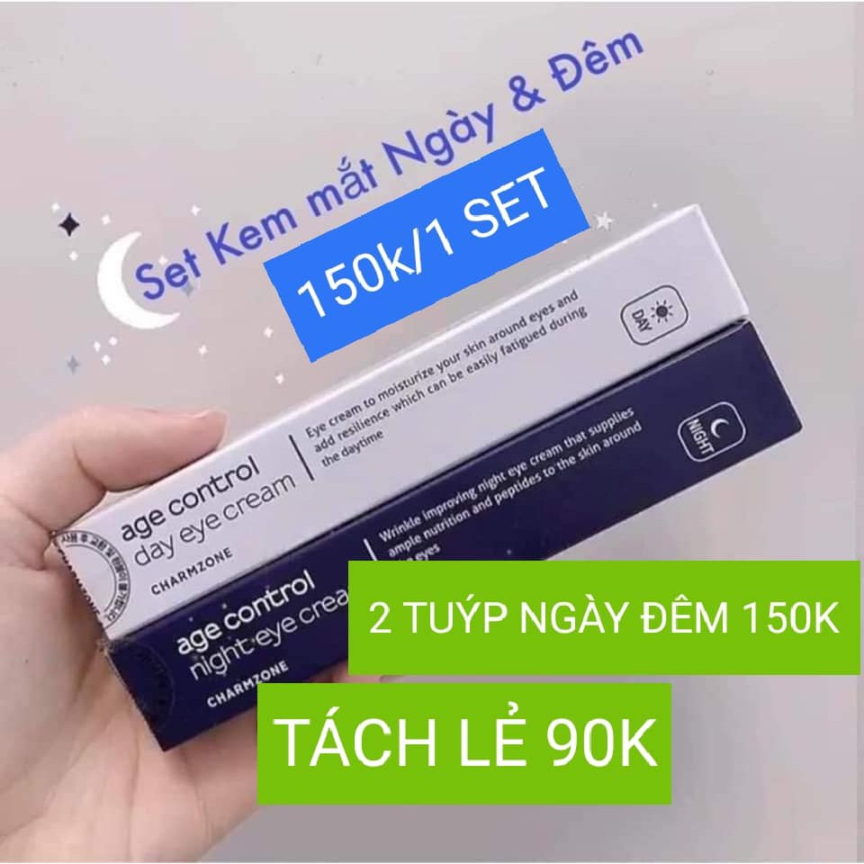 SET KEM MẮT NGÀY ĐÊM CHARMZONE