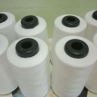 Chỉ may cotton trắng kem sợi dai chắc bền