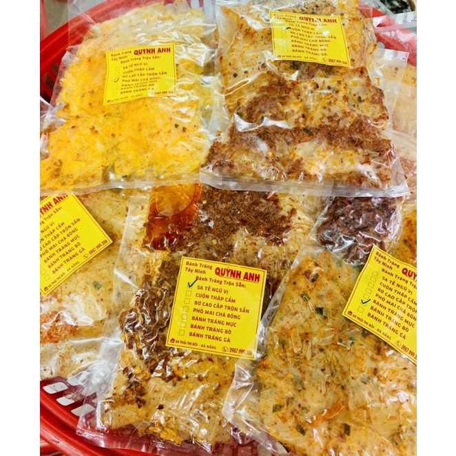 ⭐⭐⭐ Bánh tráng bò sợi - Bánh Tráng trộn sẵn - Hsd 30 ngày