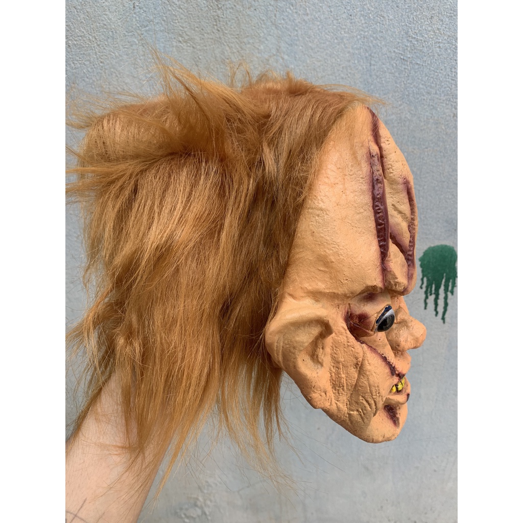 ⚡️𝗙𝗥𝗘𝗘𝗦𝗛𝗜𝗣⚡️ Mặt Nạ Da Búp Bê Chucky, Mặt Nạ Kinh Dị