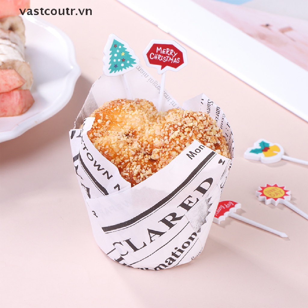 Nĩa Ăn Trái Cây Bằng Nhựa Cấp Thực Phẩm Hình Động Vật Hoạt Hình Mini Cho Trẻ Em VN