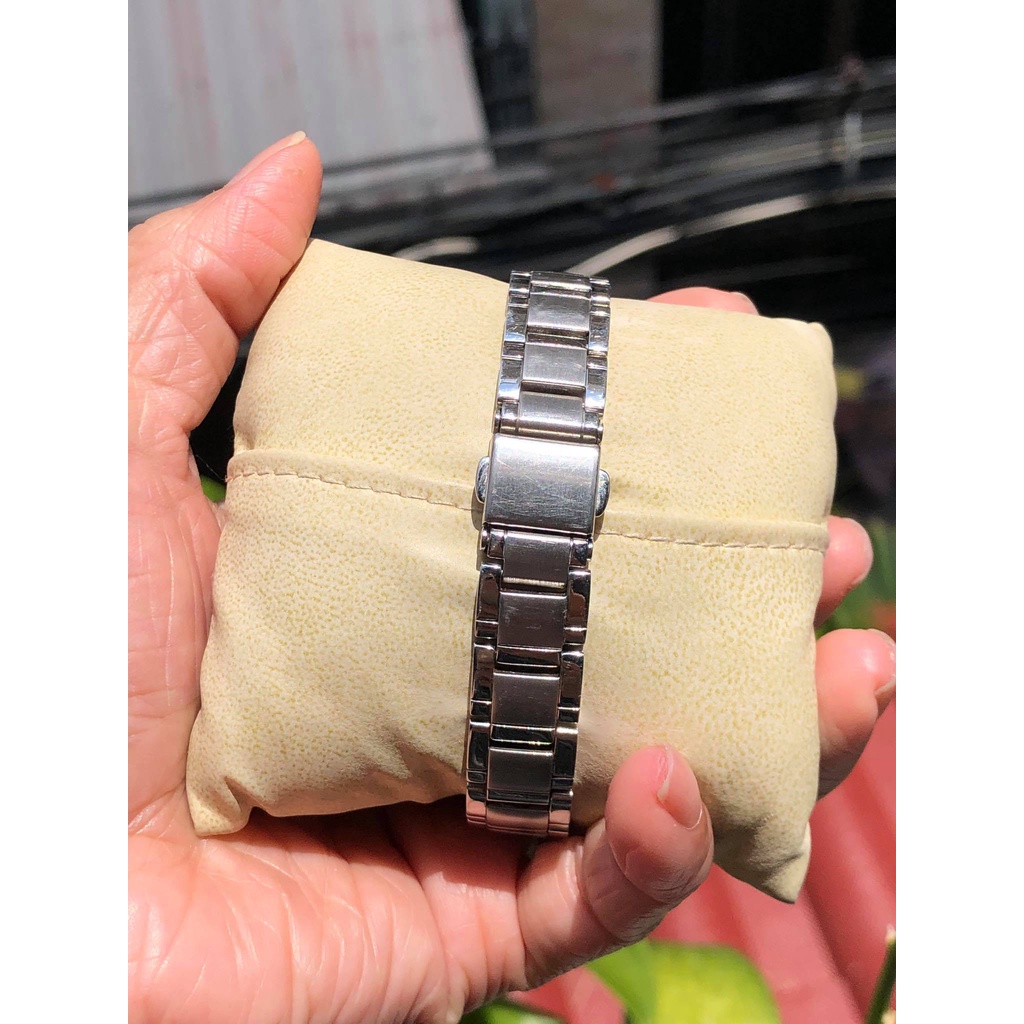 Đồng hồ nữ hiệu Alba của Seiko, dây thép không gỉ, hàng đã qua sử dụng