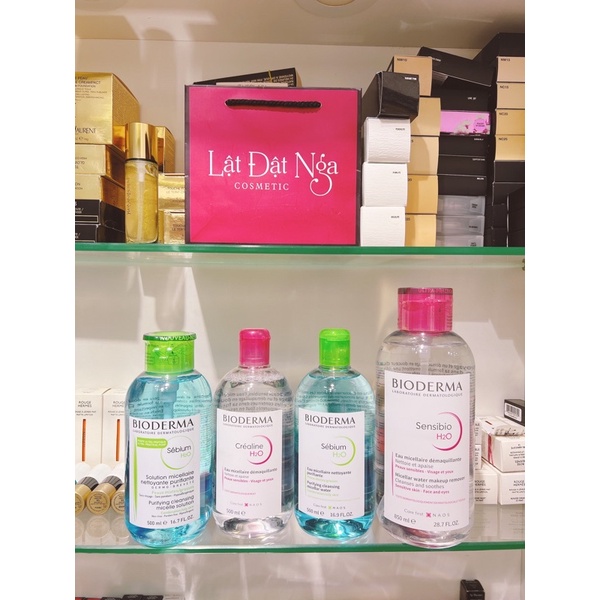 Nước Tẩy Trang Bioderma Nắp Nhún / Nắp Thuòng