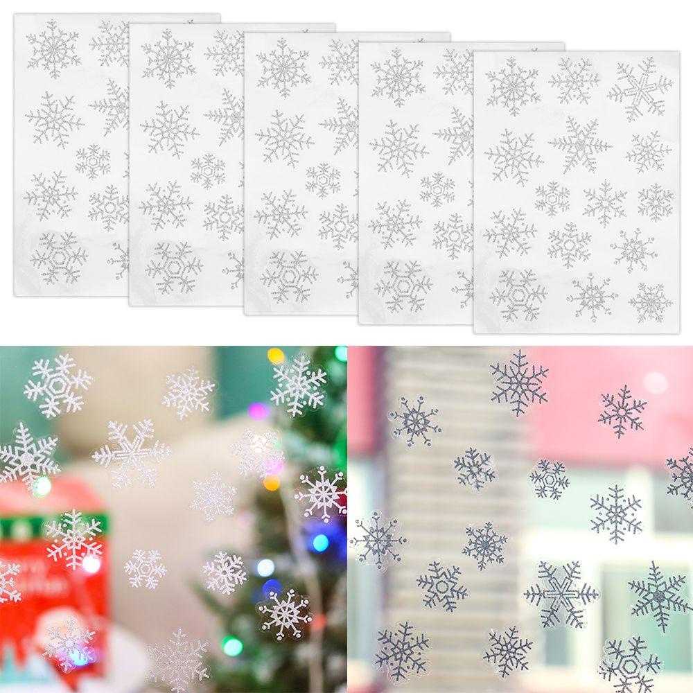 Đề Can Dán Cửa Kính Họa Tiết Giáng Sinh Tinh Tế Trang Trí Nhà Cửa