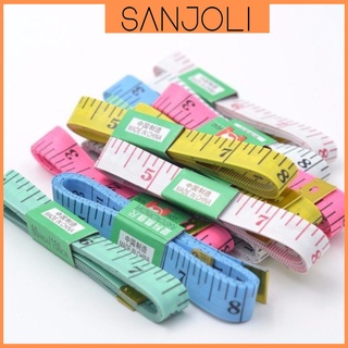 Thước Dây Đo Eo SANJOLI Thước Dây Cuộn Mini May Đo Đa Năng 1,5m PK004