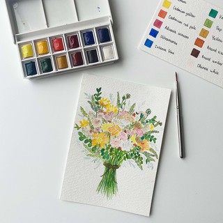 [MÀU NƯỚC]Màu nước Winsor&Newton Cotman
