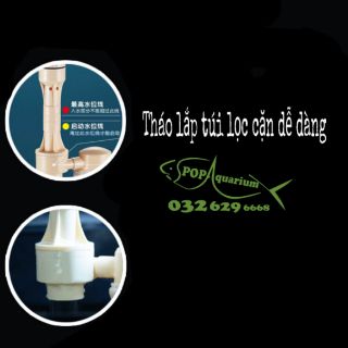 Máy hút cặn bể cá cảnh có nguồn AS-615B