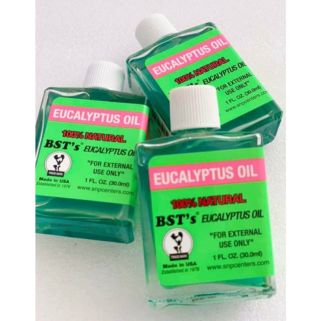 Dầu Khuynh Diệp Mỹ BST'S EUCALYPTUS OIL 30ml