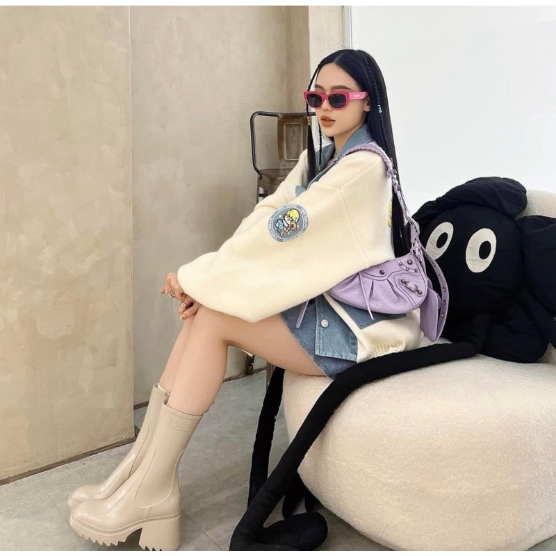 Bốt Boot Chloe form to  hàng quảng châu fullbox