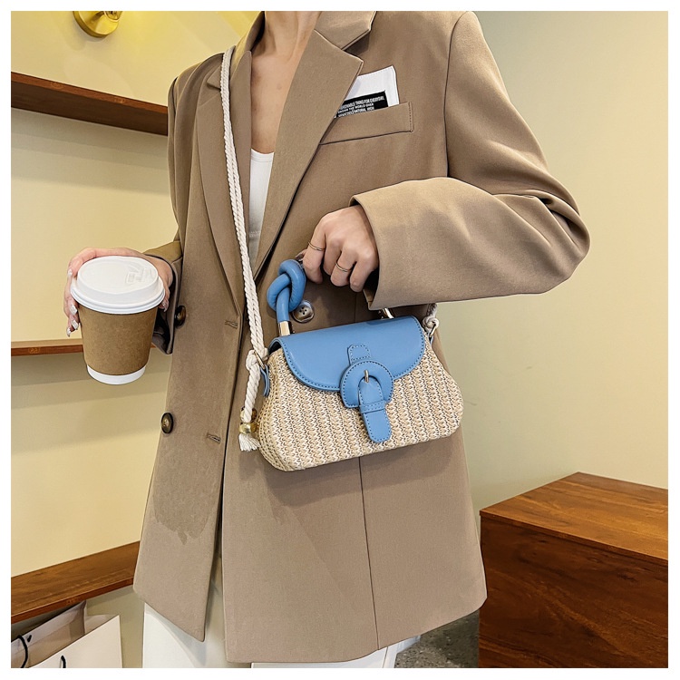 Túi cói Rơm Đan Thiết Kế Mới Mùa Hè 2022 Chất Lượng Cao Cho Nữ