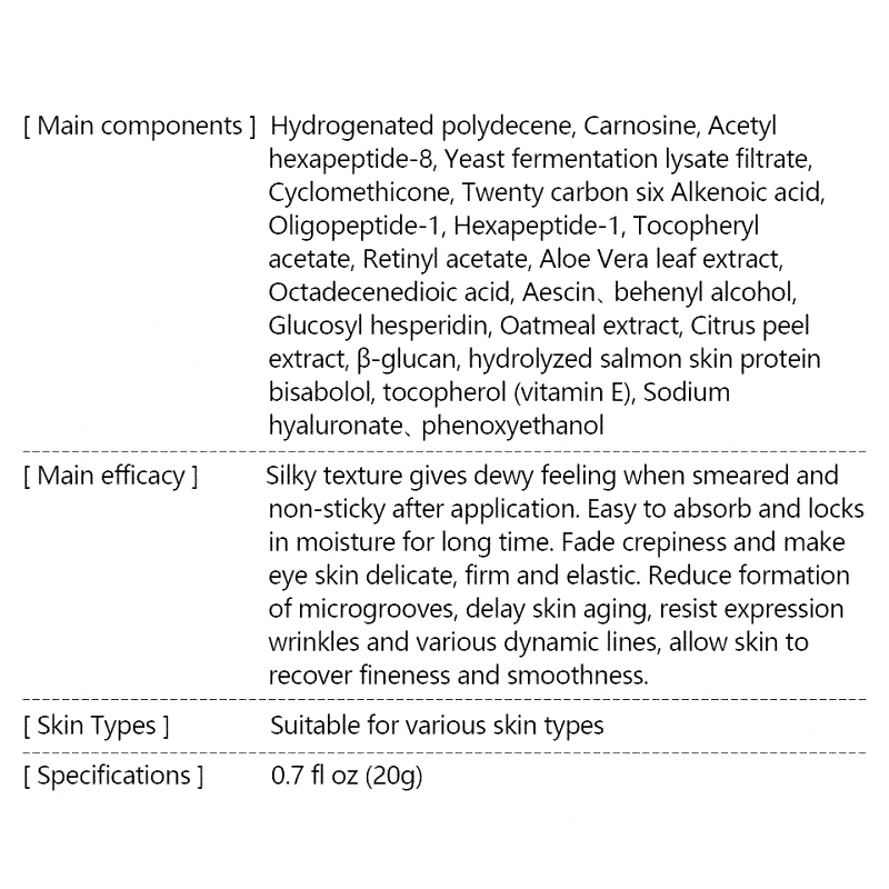 [Hàng mới về] Kem dưỡng da mắt VIBRANT GLAMOUR 20g thành phần peptide collagen chống nếp nhăn lão hóa | BigBuy360 - bigbuy360.vn